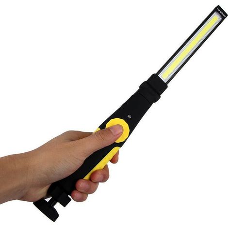 Torcia Led Cob Luce Bianca Ricaricabile Lampada Lavoro Calamita (1/4)