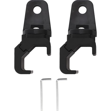 Support de fixation d'antenne drapeau réglable en alliage d'aluminium, 2 pièces, support de feu fouet pour UTV Cage Pro Fit (1/5)