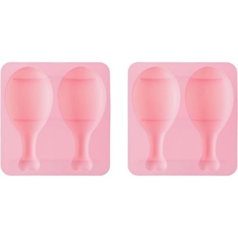 Moule À Gâteau Silicone Forme Cuisse De Poulet 2 Pièces Cuisson Antiadhésif Facilite Démoulage Pour Pâtisserie Maison Biscuit Chocolat 6.22X5.87X1.22In - (1/5)