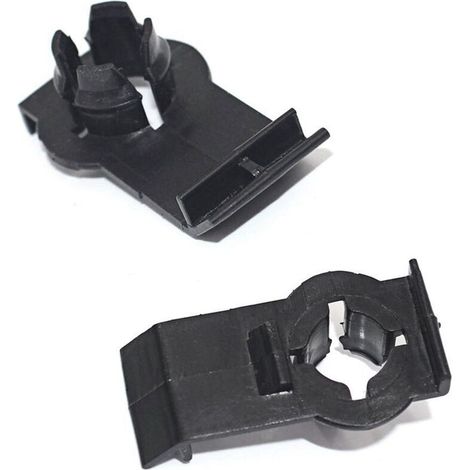 Clip de fixation de lève-vitre 2 pièces pour BMW X5E53 (noir) (1/5)