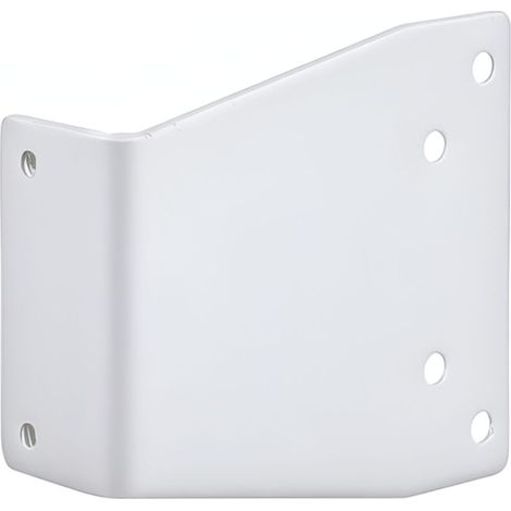 Patte de fixation pour ferme-porte, pour montage de bras parallèles, blanc -