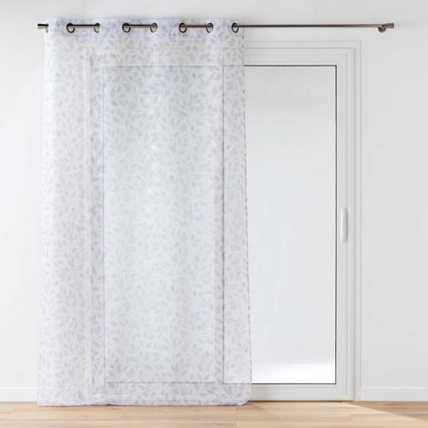 Rideau Voilage à Œillets "Duchesse" 140x240cm Blanc