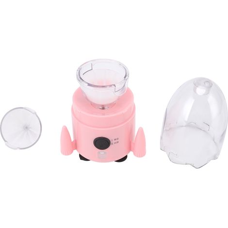 Tourne-œuf rechargeable en silicone avec base ABS alimentaire, shakers dorés pour maison 15W 5V rose