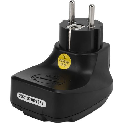 Testeur de prises électriques FY1811EU, détecteur de polarité et de tension pour circuits électriques, fiche UE 220 V-250 V (1/5)