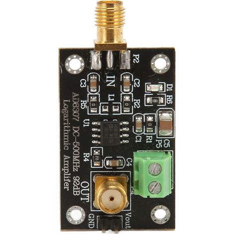 Détecteur de puissance RF AD8307 DC 500MHz, mesureur de puissance pour antenne émetteur radio, détecteur logarithmique (1/5)