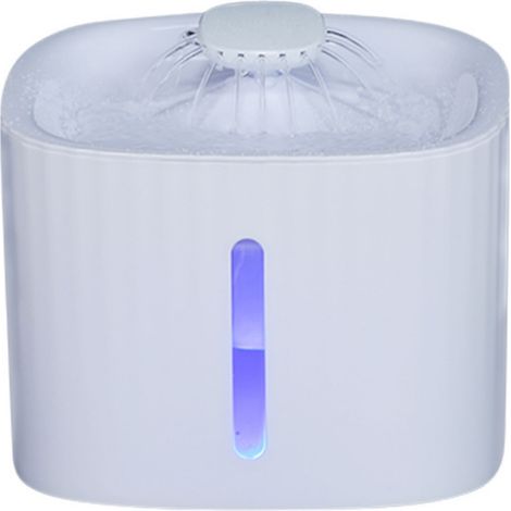 Fontaine À Eau Automatique Pour Chats - Filtre À Trois Étages - Circulation Continue - Capacité 2,5 L - Pour Intérieur (1/4)