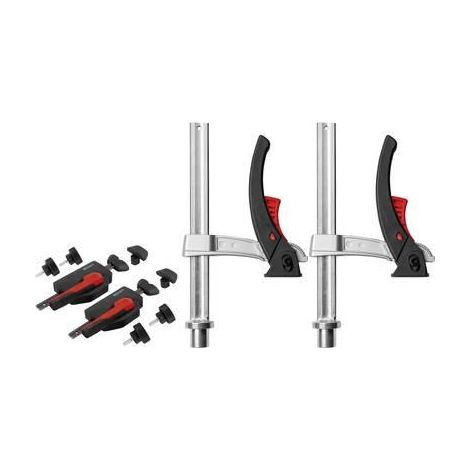 Bessey MFT-A Herramientas de sujeción robustas negras y rojas