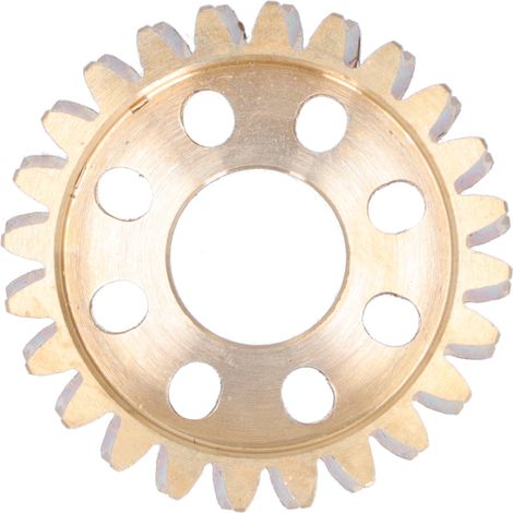 14mm 24 dents Roue à vis sans fin en laiton Module 1.5 Engrenage en laiton pour moteur d'entraînement (1/5)