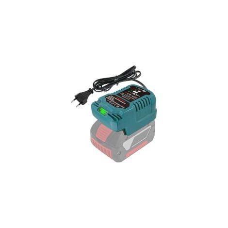 Ersatzladegerät für Bosch Professional 18V GBA 18V Systemakkus mit LED-Anzeige, Schnellladegerät kompatibel mit Bosch 18V Akkus BAT607, BAT614, BAT614G, BAT622, BAT609 und BAT618