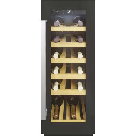 Candy – Cave à vin de service encastrable 20 bouteilles – Dimensions H 81.8cm x L 60cm x P 57.2cm – Classe F – Pour espaces réduits (1/7)
