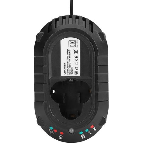 Schnellladestation für 12-V-Lithium-Akkus, Makita 100–240 V, EU-Stecker