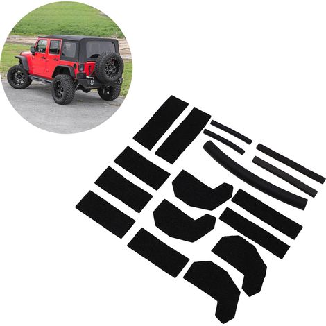 Schaumstoffdichtungssatz für Jeep Wrangler JK 2007-2018 Hardtop (Teilenummer: SGDL-1247) (1/5)