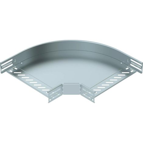 OBO Bettermann Bogen 90° für Kabelrinne, horizontal 60x300 Stahl bandverzinkt, 6036566