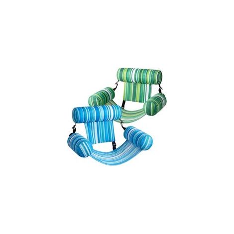 Ensemble de 2 hamacs et chaises flottantes gonflables pour adultes Compatible avec le transat flottant, idéal pour se détendre au bord de la piscine et à la plage (1/5)