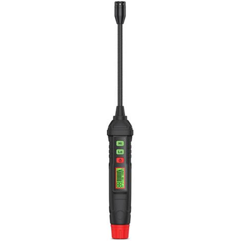 Détecteur de fuite de gaz portable HT61L, testeur de gaz combustibles méthane, analyseur de concentration avec affichage digital, outil multifonction alarme sonore,de DEBUNS (1/5)