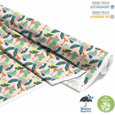 TESSUTI DECORATIVI PER ESTERNI OXFORD - Motivo Cocktail DX8327 (1/5)