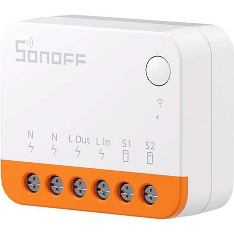 Module de commutateur intelligent Wifi MINI R4 Module de télécommande à double contrôle Smart Home Works R5 S-MATE Contrôle sans fil Alexa Google Home (1/5)