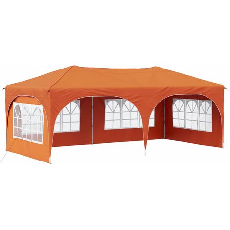 Maison Exclusive - Pop-up Partyzelt 575 x 288 x 245 cm Orange Oxf (1/5)