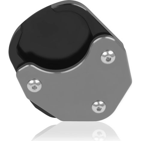 (Titane) Compatible avec les modèles Tiger 660, Tiger Sport 660 et Tiger 660 (2022-2023) : extension de béquille latérale CNC, plaque de support et coussinet de béquille Maxpower (1/4)
