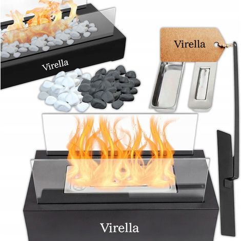 Virella Freistehender rauchfreier Bio-Kamin für Haus, Garten, Terrasse, Bio-Kamin (1/5)