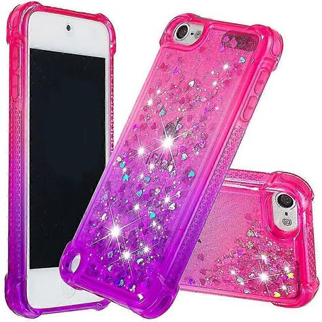 Étui en TPU Gradient Glitter Powder Quicksand pour iPod Touch (2019)/Touch 6/Touch 5 (1/5)