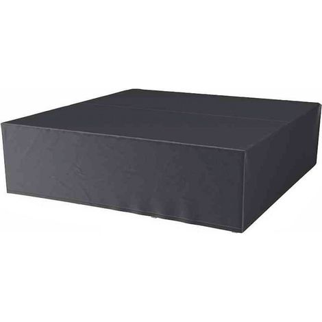 AeroCover Schutzhülle für Tische Schutzhaube Tischhülle 300x250x70cm anthrazit (1/4)