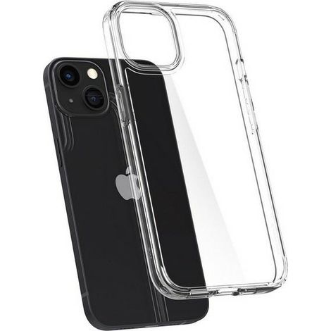 Funda Spigen Ultra Hybrid para iPhone 13 - Cubierta trasera transparente (1/5)
