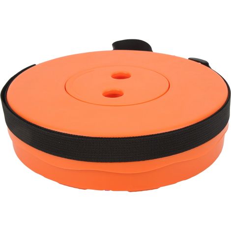 Tabouret télescopique pliable portable léger chaise rétractable colorée arc-en-ciel orange pour camping jardin pêche randonnée voyage barbecue (1/5)