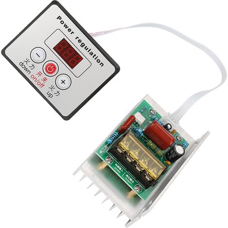 Régulateur électronique 220V 8000W variateur de vitesse haute puissance SCR pour moteur (1/5)