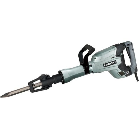 Hikoki – Marteau-piqueur hexagonal 28 mm H65SD3WTZ – 1340 W, 33,9 J – Pour béton armé, démolition efficace – Poignée anti-vibrations