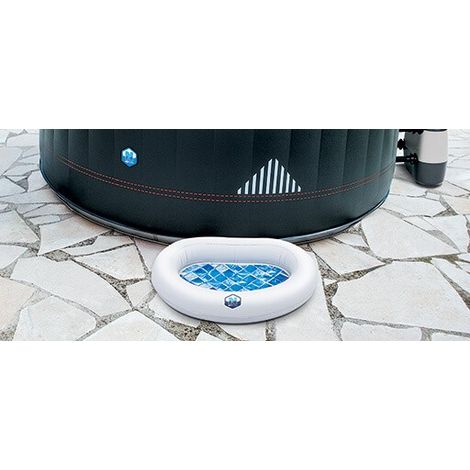 Lavapiés para spas hinchables - Lavapiés hinchable para limpiar los pies antes de entrar en el spa 87x68x14cm