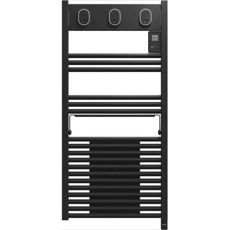Sauter – Sèche-serviettes tactile Marapi 1500W – Acier anthracite – Surface de chauffe 15m² – Boîtier digital avec mode boost (1/5)