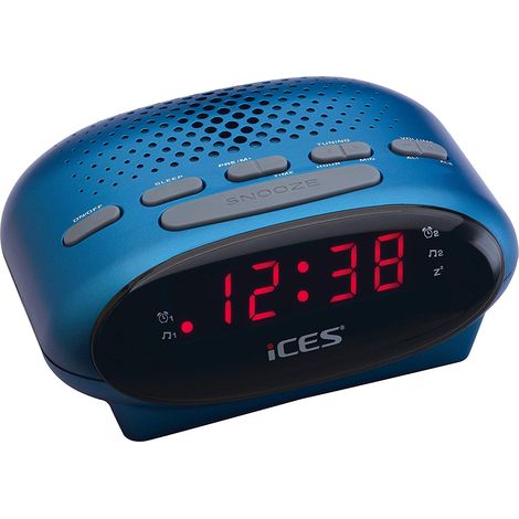 ICES Radiowecker Blau (1/2)