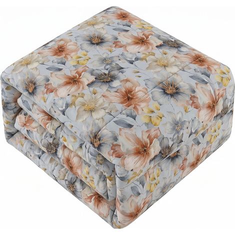 Trapunta Invernale Infinity Matrimoniale 260x260 cm in Poliestere Sky Flower (1/3)