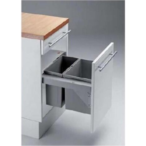 WESCO 839462-11 Einbau Abfallsammler Pullboy Soft 45 (29+11 Liter) (1/2)