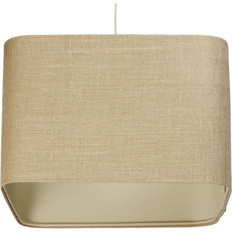 Suspension tendance en jute naturel - Hauteur 20 cm (1/5)