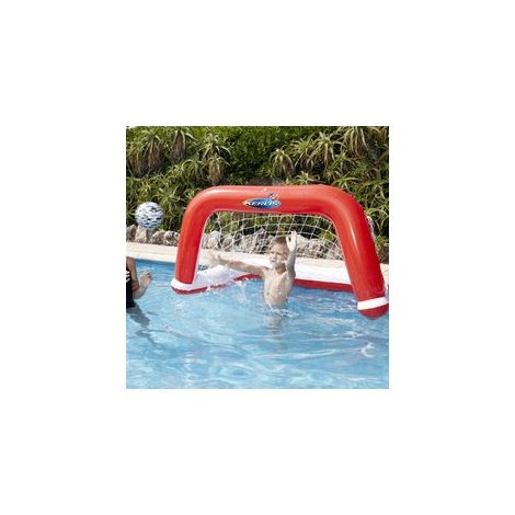 Cage de water polo gonflable 145x75x90 cm – Installation rapide – Pour jeux aquatiques en famille – KERLIS