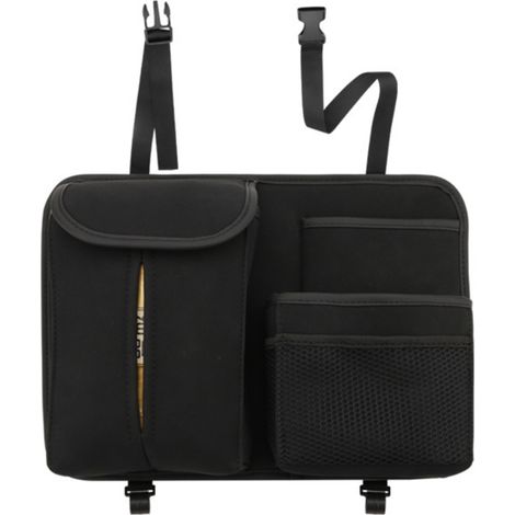 Organisateur de siège arrière pour voiture, tapis anti-coups, protection de dossier en suède, accessoires de voyage pour auto (1/5)