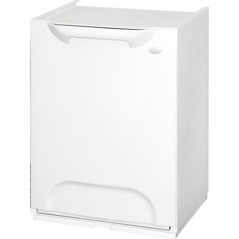 Dmora Cajón de plato de polifropileno, cajonera modular multiuso, caja de contenedores, 100% Made in Italy, 34x29h47 cm, color gris claro
