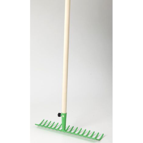 Gartenrechen Premium 16 Zinken B= 440 mm, mit Kieferstiel