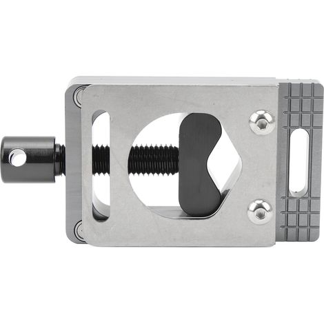 Guide de coupe réglable pour fourche et guidon vélo - Noir, compatible VTT et route, alliage aluminium (1/5)
