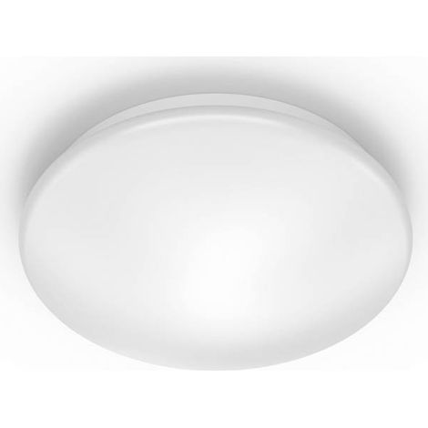 Philips Plafón de Techo LED para baños, 20W 2000Lm, 2700K CANOPUS blanco, estanco al agua, EyeComfort (1/2)
