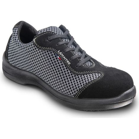 Zapatos de seguridad mujer Reseda Bas Gris S1P LEMAITRE 37 Gris