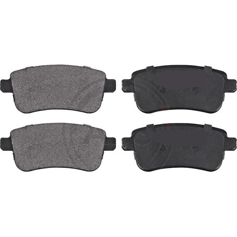 KIT PASTIGLIE FRENO POSTERIORI compatibile con RENAULT III 2 VOLUMI/CODA SPIOVENTE (BZ0/1,B3) / PASTIGLIE FRENANTI AUTO OEM P 68 041  P 68 024 , / SOSTITUZIONE DIRETTA / BASSA POLVERE / SILENZIOSO