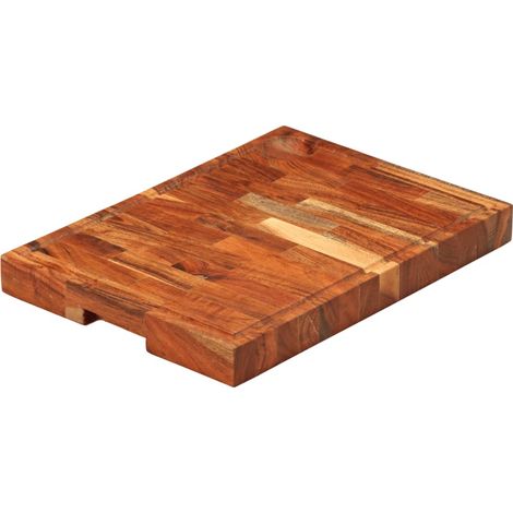 Maison Exclusive - Schneidebrett 42x30x4 cm Massivholz Akazie (1/5)