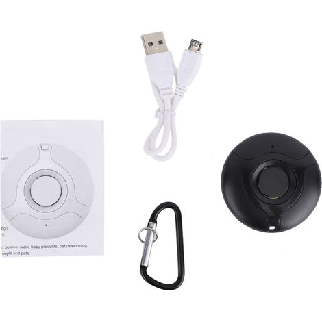 Nouveau Répulsif anti-moustiques de jardin Portable, Rechargeable par USB, électronique antiparasitaire (noir) (1/5)