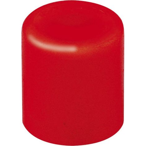 Mentor 1840.0021 1840.0021 Druckknopf Rot (Ø x H) 3.8 mm x 4 mm 1 St. (1/2)