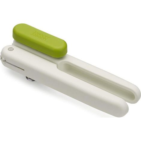 Ouvre-boîte 3 en 1 - Ulisem - Pivot - Décapsuleur - Anneau de traction - Blanc (1/5)