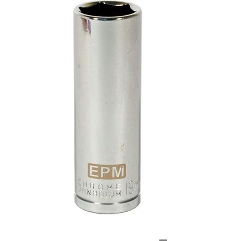 Douille Longue Hexagonale - 1/2 Pouces - 32 Mm - Acier Chrome-Vanadium - Taille 8 À 32 Mm - 1 Pièce
