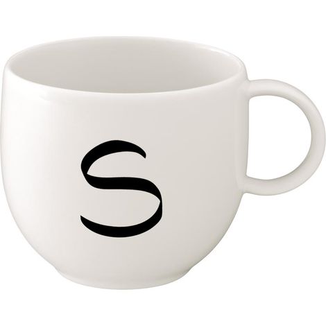 Tazza Villeroy & Boch con la lettera S (1/5)